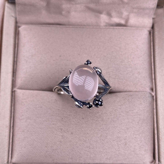 Vintage Rose Quartz Ring