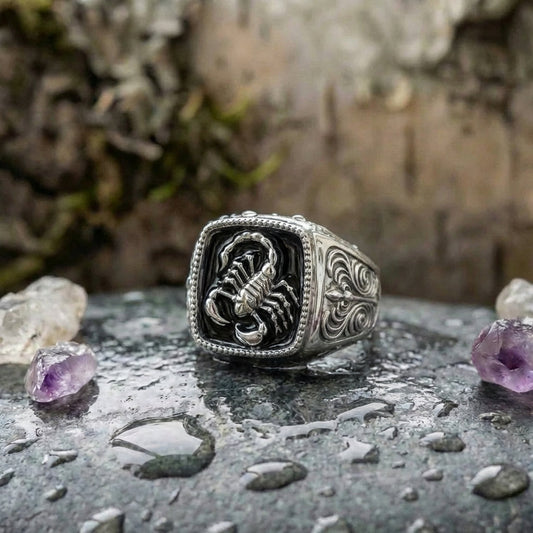 Vintage Scorpion Statement Ring