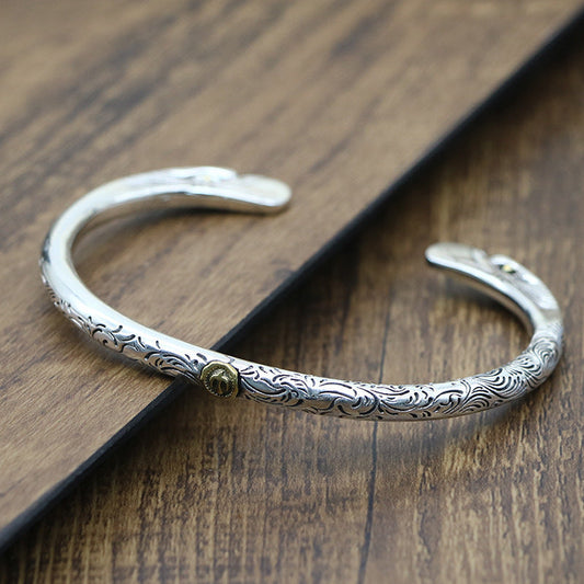Vintage Silver Cuff Bracelet