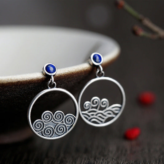 Vintage Spiral Earrings