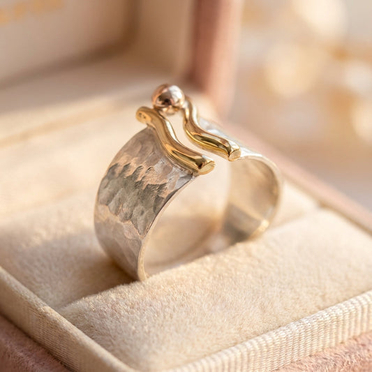 Vintage Statement Silver Ring