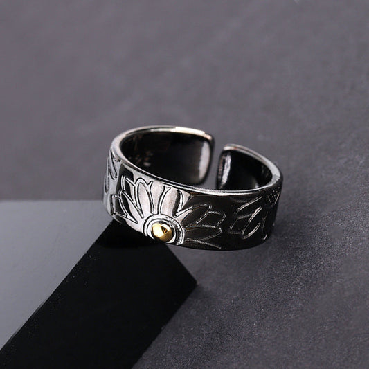 Vintage Sunflower Ring