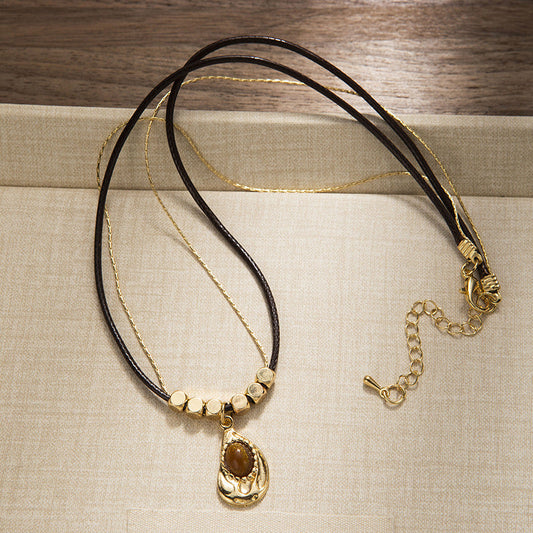 Vintage Teardrop Necklace