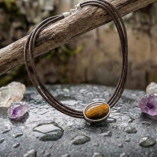 Vintage Tiger Eye Necklace