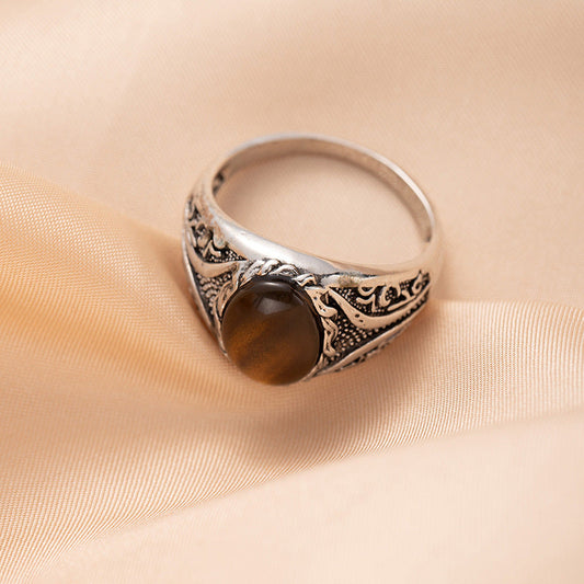 Vintage Tiger Eye Ring