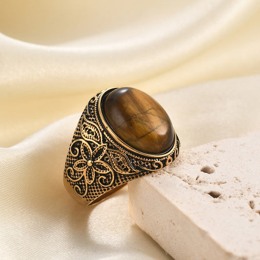 Vintage Tiger Eye Ring