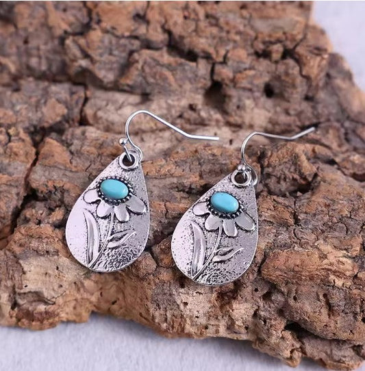 Vintage Turquoise Earrings