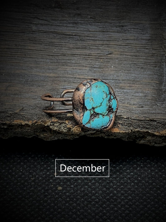 Vintage Turquoise Statement Ring