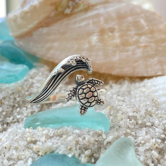 Vintage Turtle Wing Ring