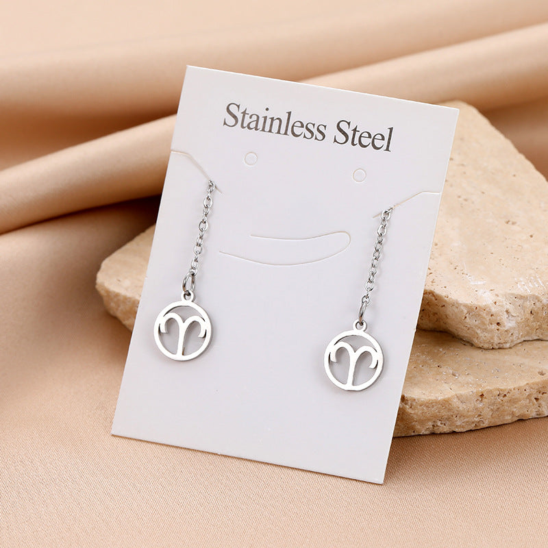 Zodiac Aries Earrings