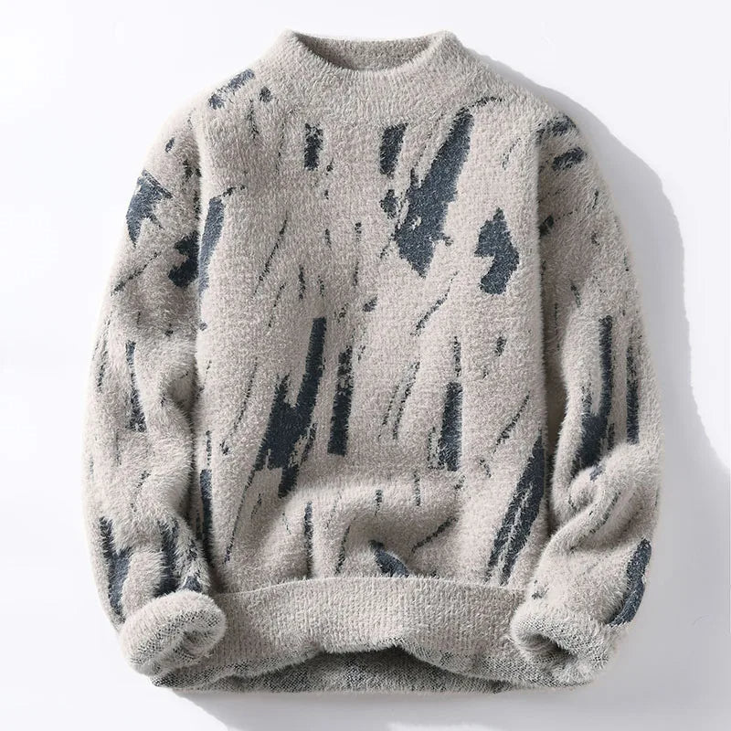 Klasyczny vintage Sweter