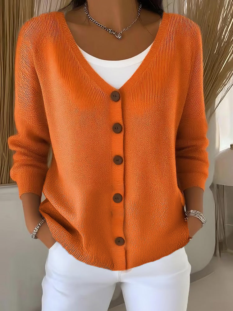 Women's Casual Autumn Knitted Cardigan artswardrobe