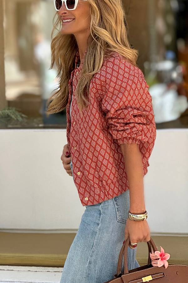 Kurtka inspirowany stylem vintage