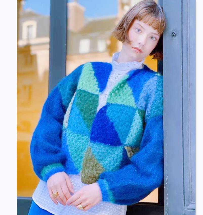 Klasyczny vintage Sweter