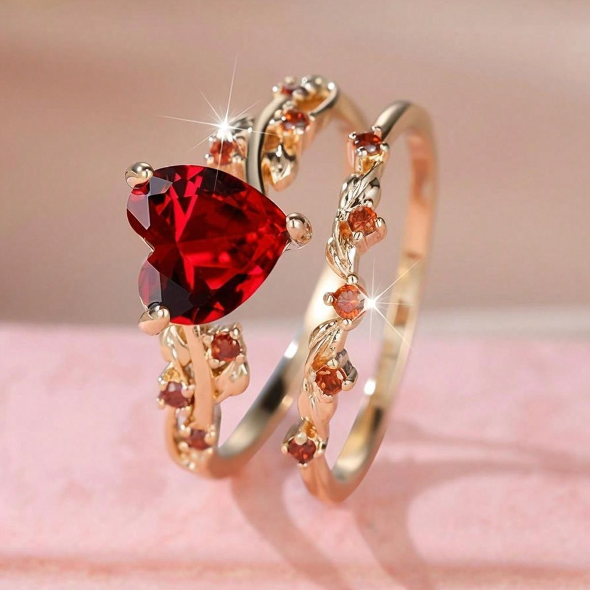 Scarlet Heart Ring