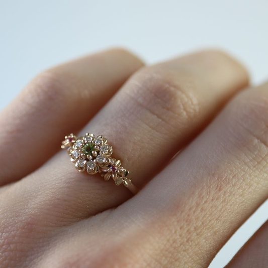 Petite Floral Ring
