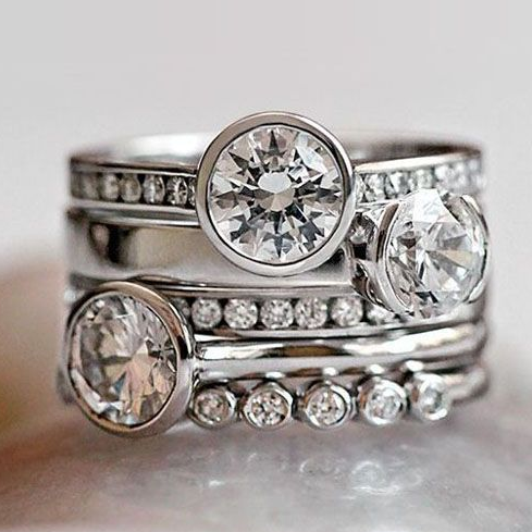 Gemini — Regal Flame Ring Set