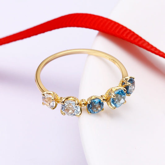 Colorful Gemstone Ring