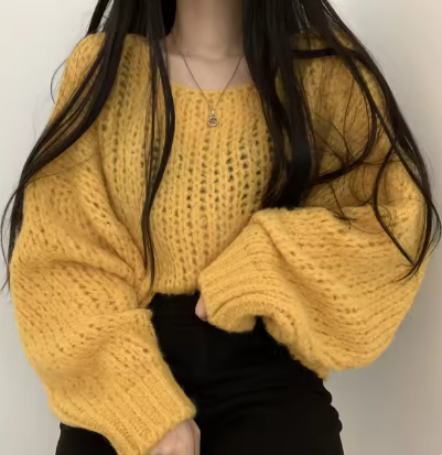 Klasyczny vintage Sweter